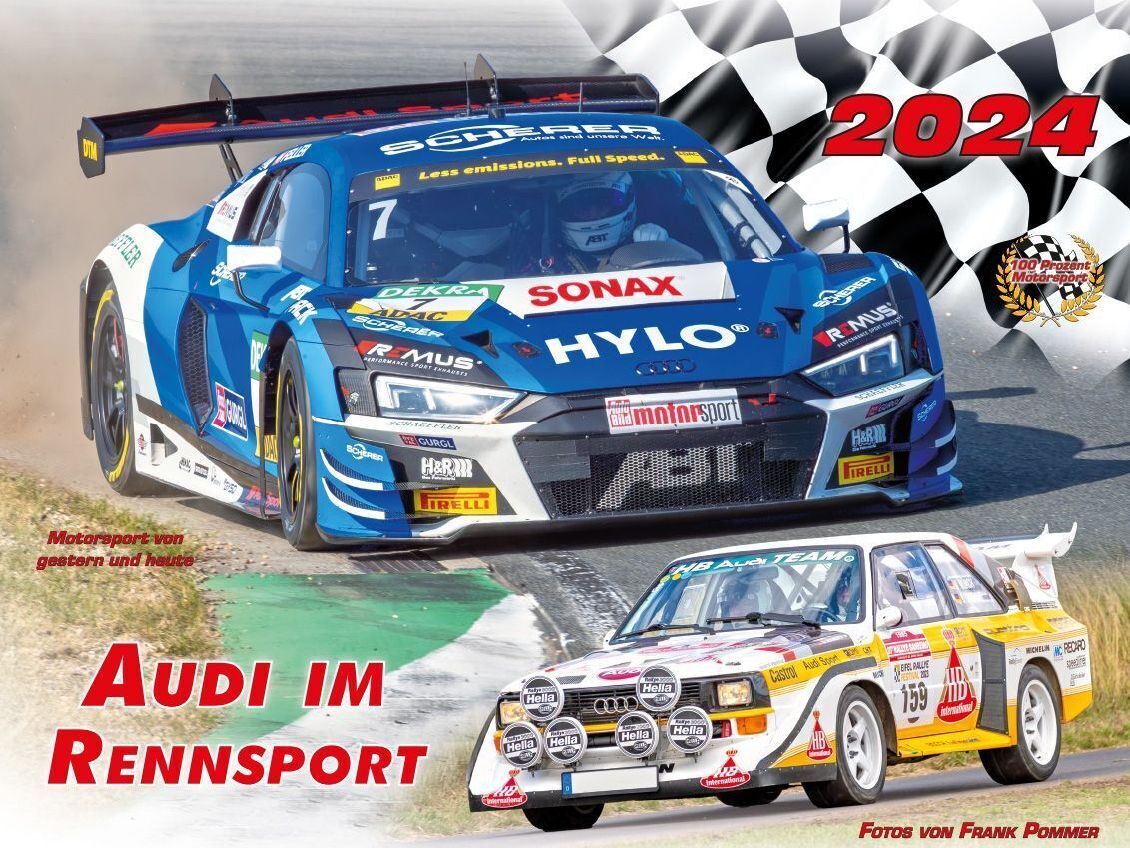 Cover: 9783948794590 | Audi im Rennsport Kalender 2024 | Frank Pommer | Kalender | 2024
