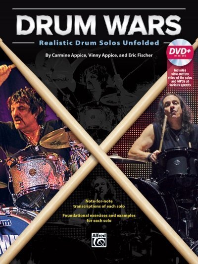 Cover: 9781470632052 | Drum Wars | Realistic Drum Solos Unfolded (incl. DVD) | Appice (u. a.)