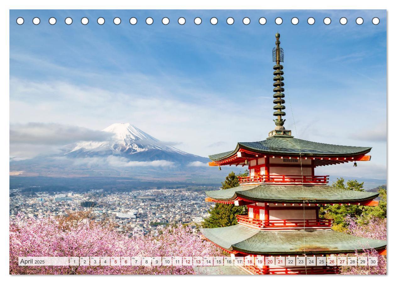 Bild: 9783435831944 | JAPAN Reise durch Zeit und Schönheit (Tischkalender 2025 DIN A5...