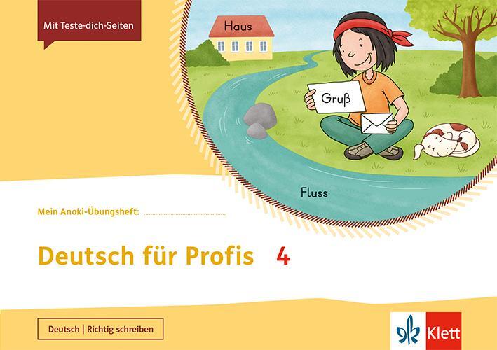 Cover: 9783121610372 | Mein Anoki-Übungsheft. Deutsch für Profis 4. Fordern. Arbeitsheft...