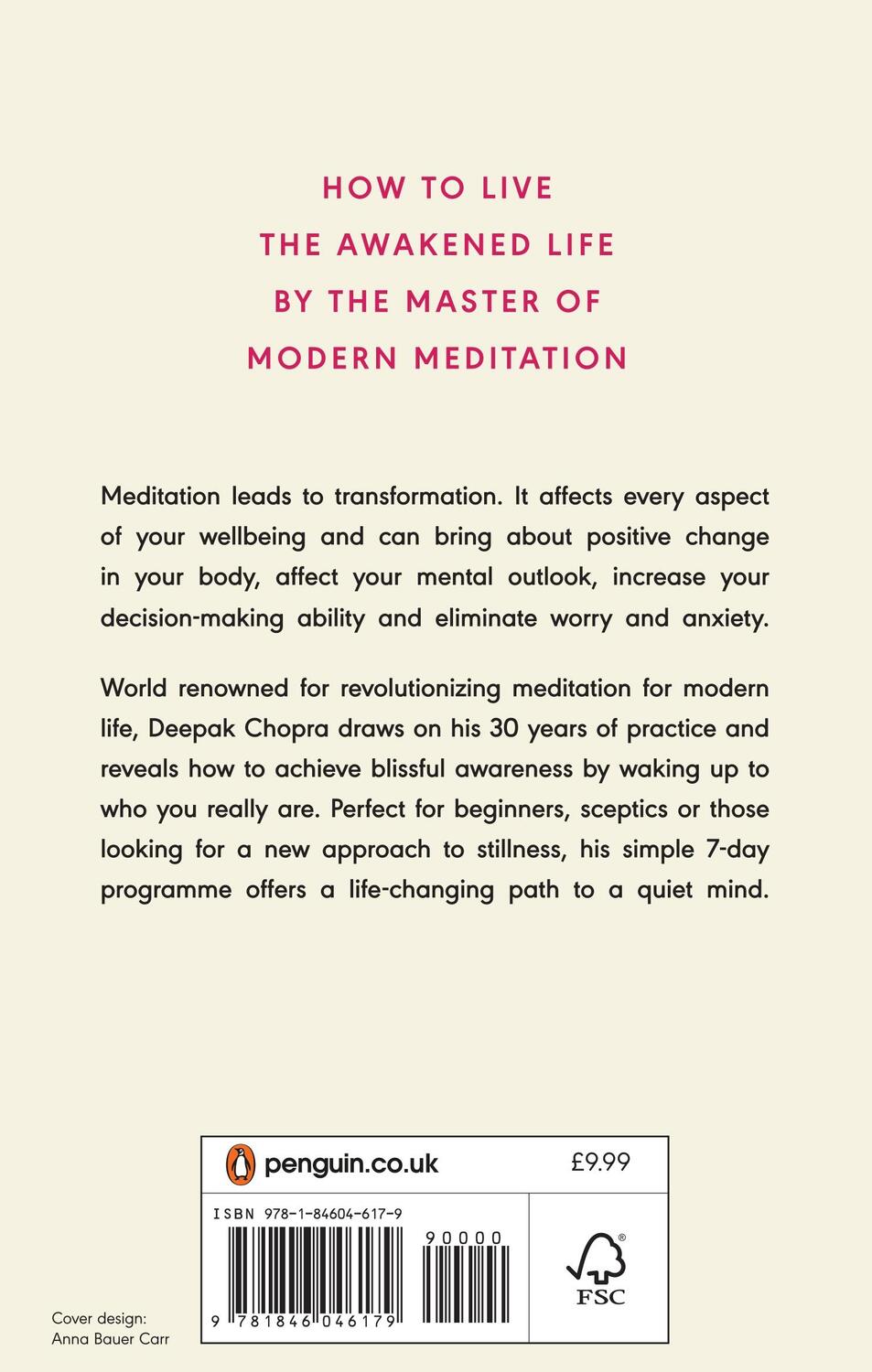 Rückseite: 9781846046179 | Total Meditation | Stress Free Living Starts Here | Deepak Chopra