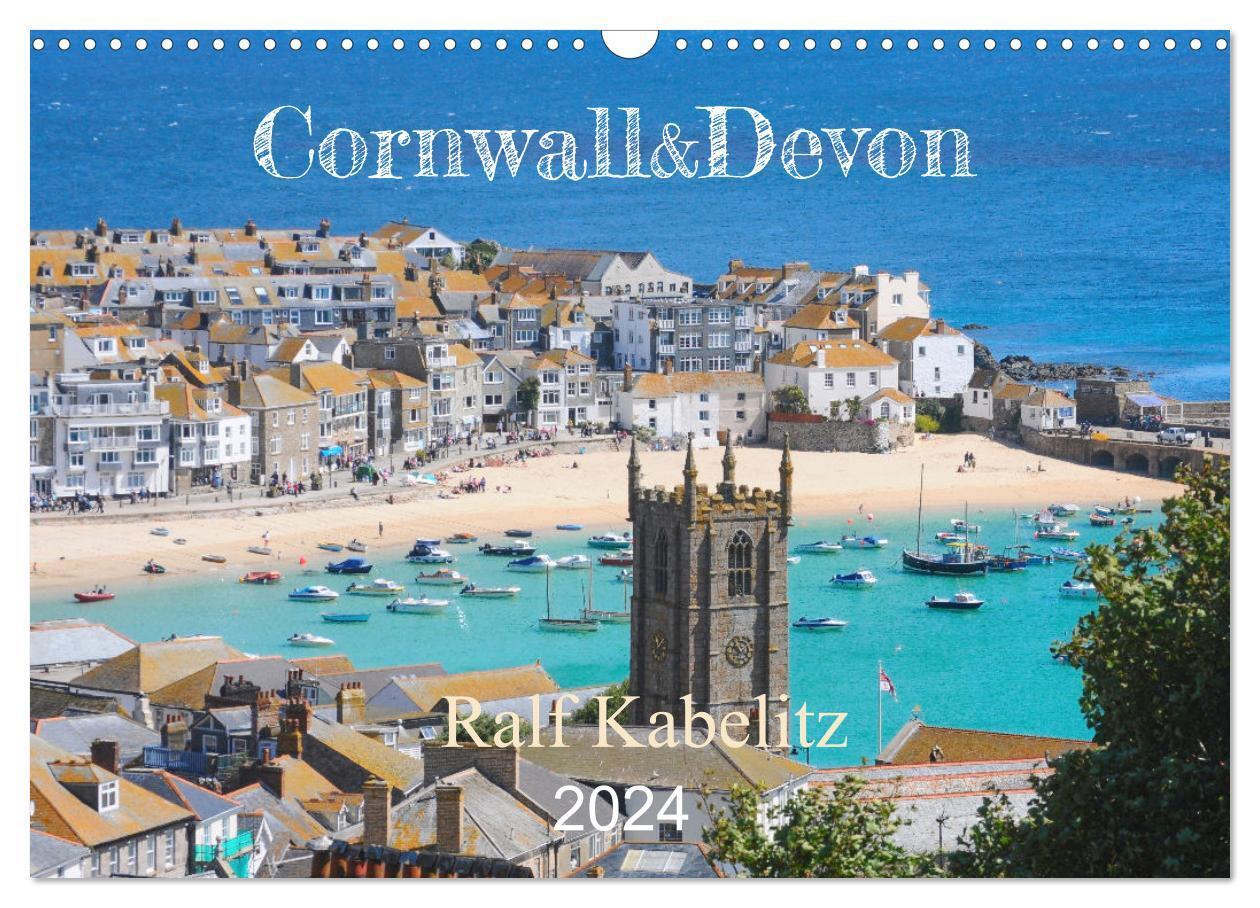 Cover: 9783675741157 | Cornwall &amp; Devon 2024 (Wandkalender 2024 DIN A3 quer), CALVENDO...