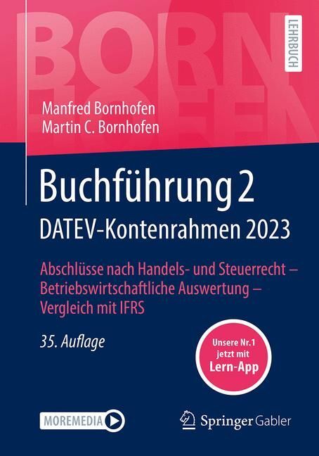 Cover: 9783658433086 | Buchführung 2 DATEV-Kontenrahmen 2023, m. 1 Buch, m. 1 E-Book | Bundle