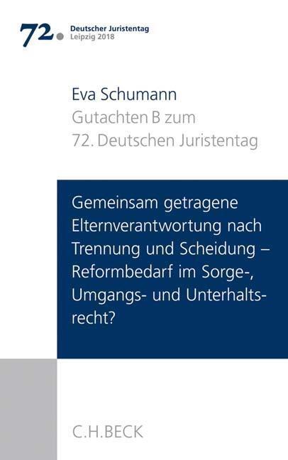 Cover: 9783406715839 | Verhandlungen des 72. Deutschen Juristentages Leipzig 2018 Bd. I:...