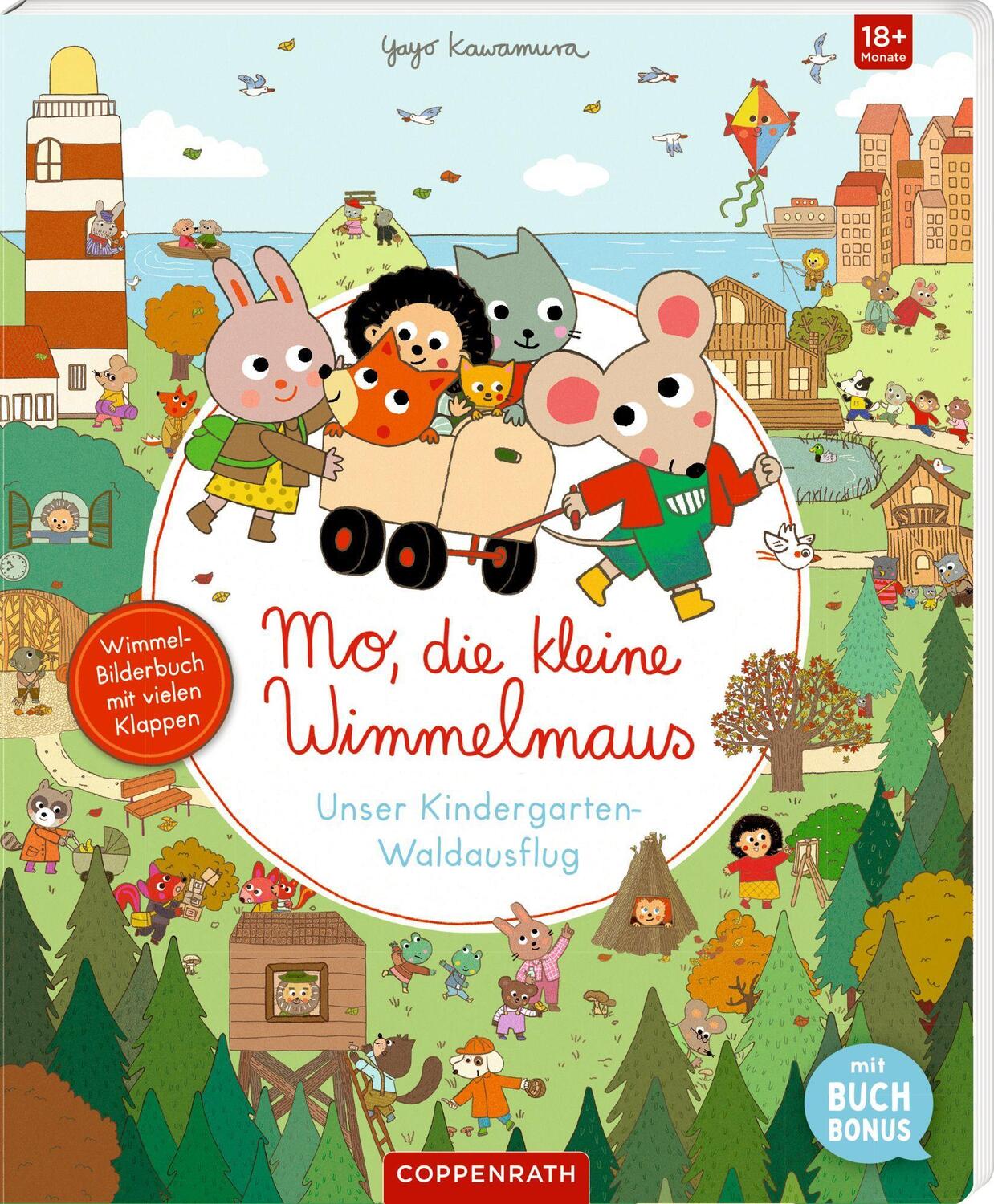 Cover: 9783649644835 | Mo, die kleine Wimmelmaus | Unser Kindergarten-Waldausflug | Kawamura