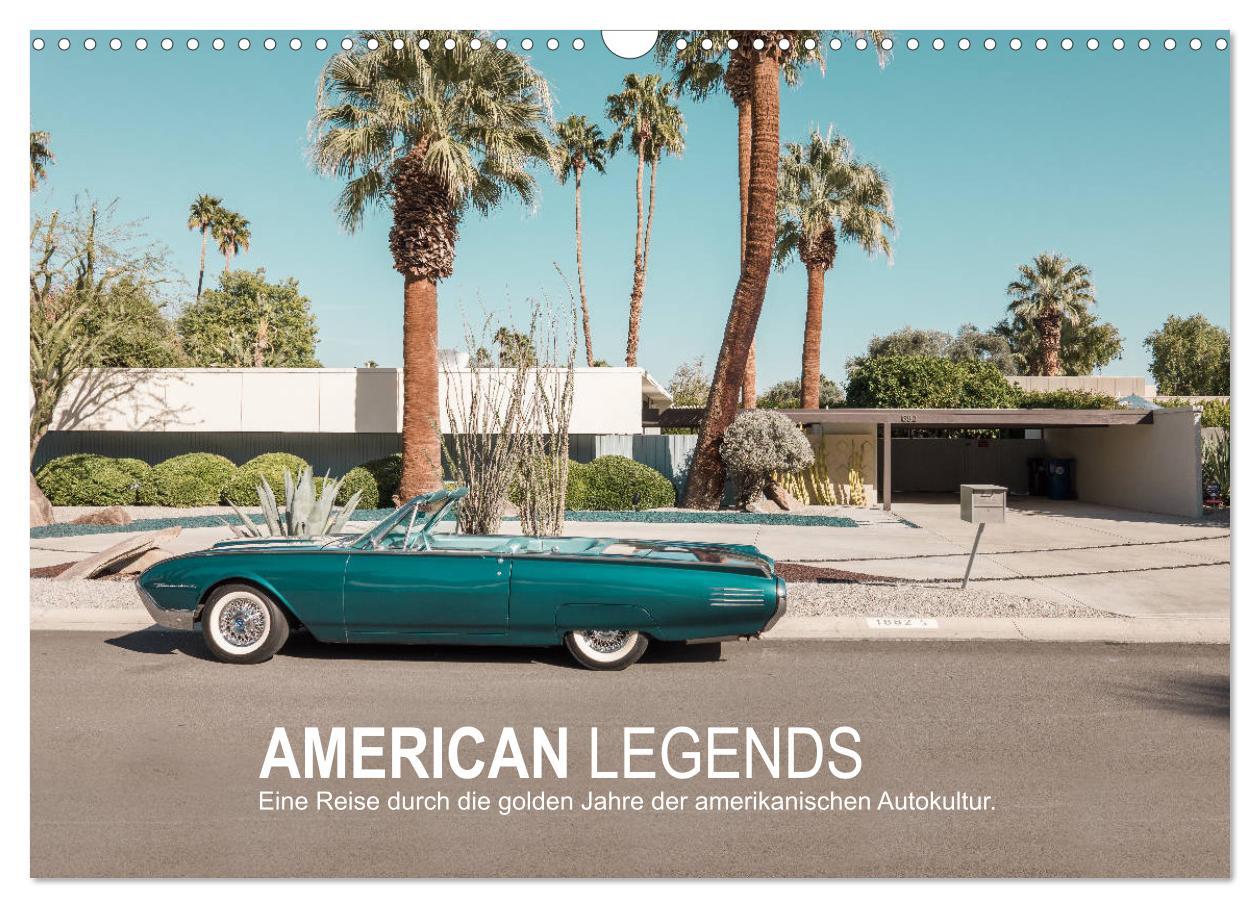 Cover: 9783435155484 | AMERICAN LEGENDS (Wandkalender 2025 DIN A3 quer), CALVENDO...