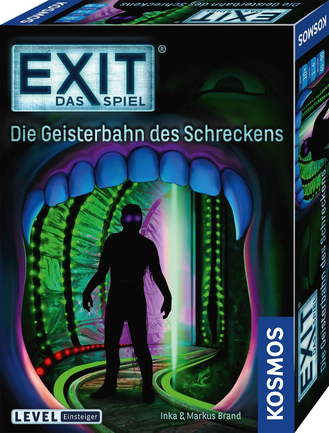 Cover: 4002051697907 | EXIT - Die Geisterbahn des Schreckens | 1 - 4 Spieler | Brand (u. a.)