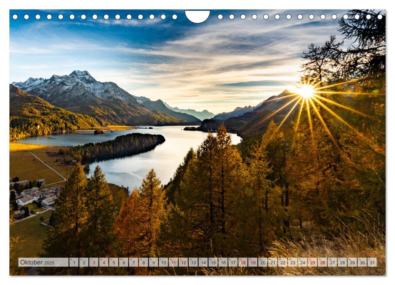 Bild: 9783383912856 | Silsersee Engadin (Wandkalender 2025 DIN A4 quer), CALVENDO...