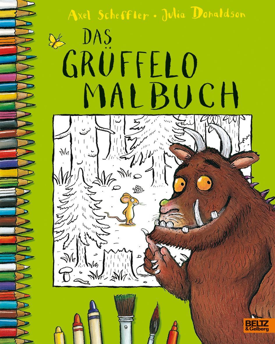 Cover: 9783407793942 | Der Grüffelo. Das Grüffelo-Malbuch | Axel Scheffler (u. a.) | Buch