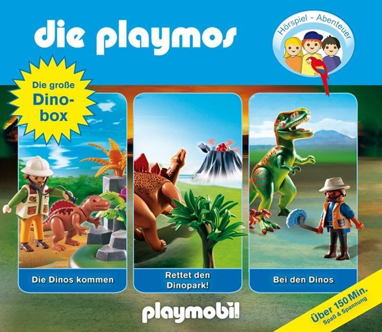 Cover: 4260229660270 | Die Groáe Dino-Box | Die Playmos | Audio-CD | 150 Min. | Deutsch
