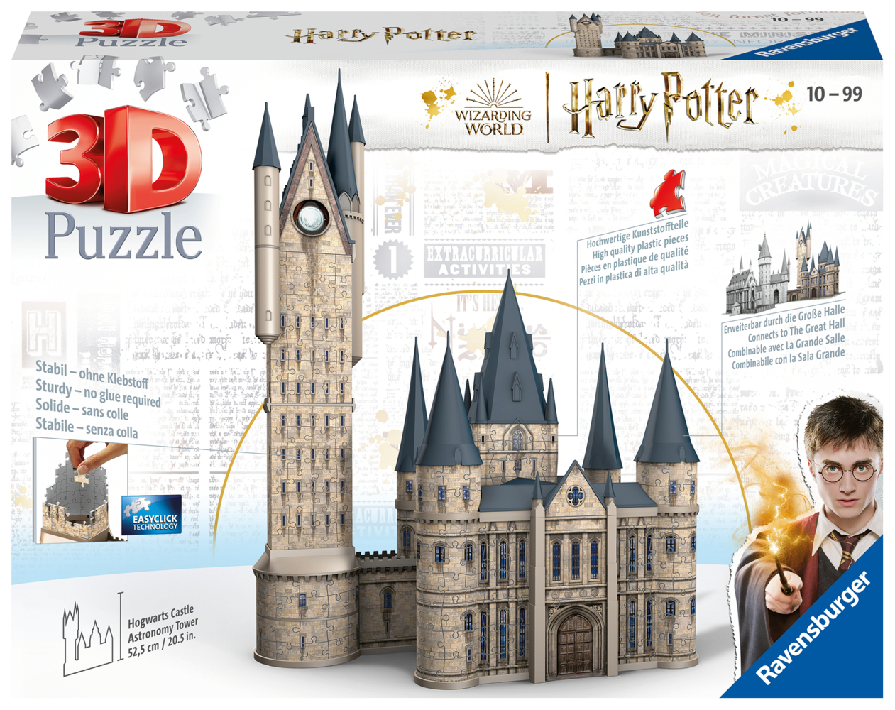 Cover: 4005556112777 | Harry Potter Hogwarts Schloss - Astronomieturm (Puzzle) | Spiel | 2022