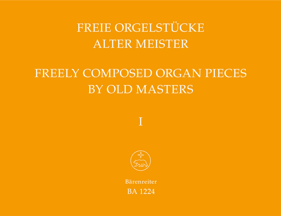 Cover: 9790006409242 | Freie Orgelstücke alter Meister 1 | 37 Stücke - Noten | Broschüre