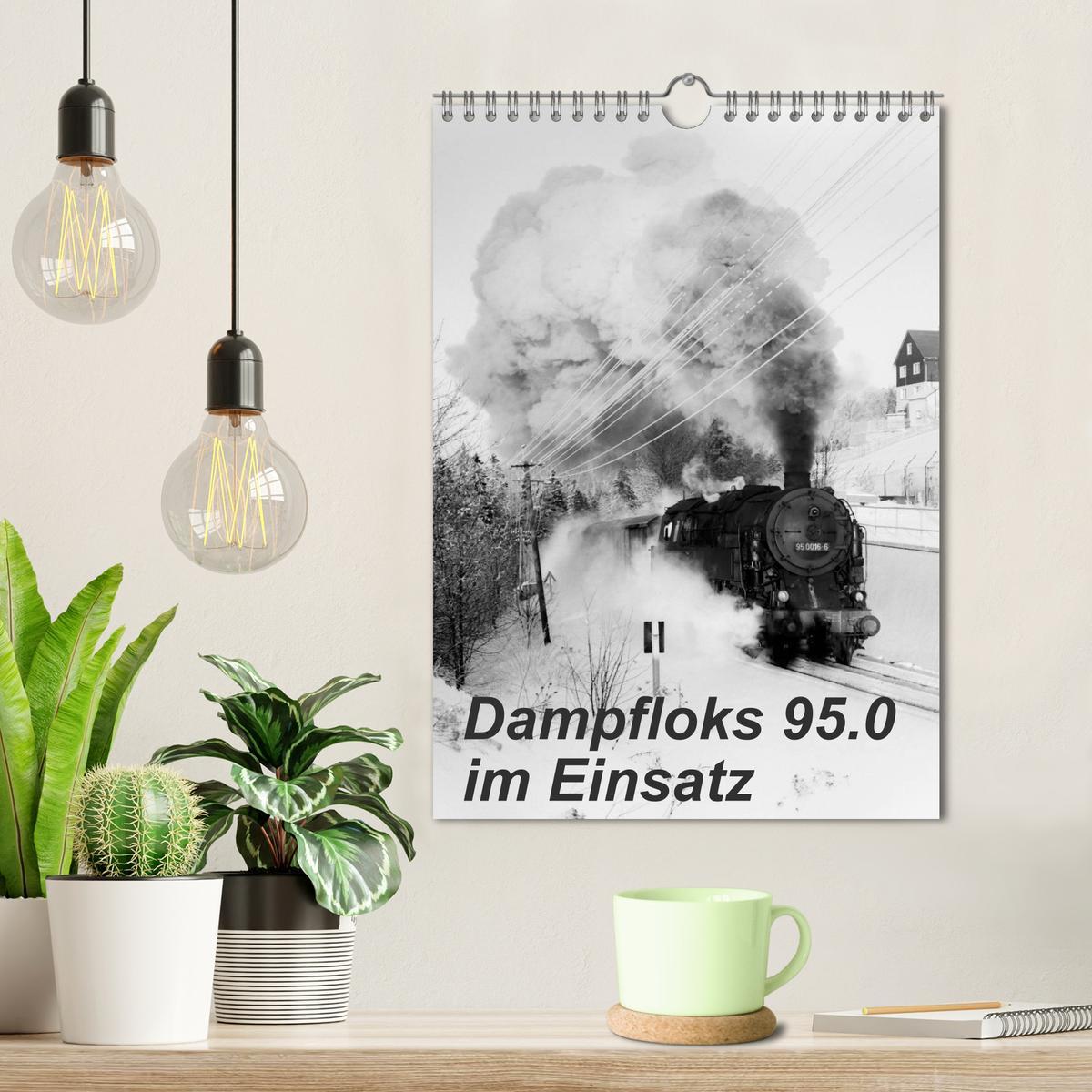 Bild: 9783457029909 | Dampfloks 95.0 im Einsatz (Wandkalender 2025 DIN A4 hoch), CALVENDO...