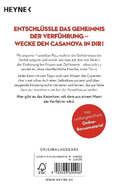 Bild: 9783453604926 | Der Casanova-Code | Maximilian Pütz (u. a.) | Taschenbuch | 352 S.