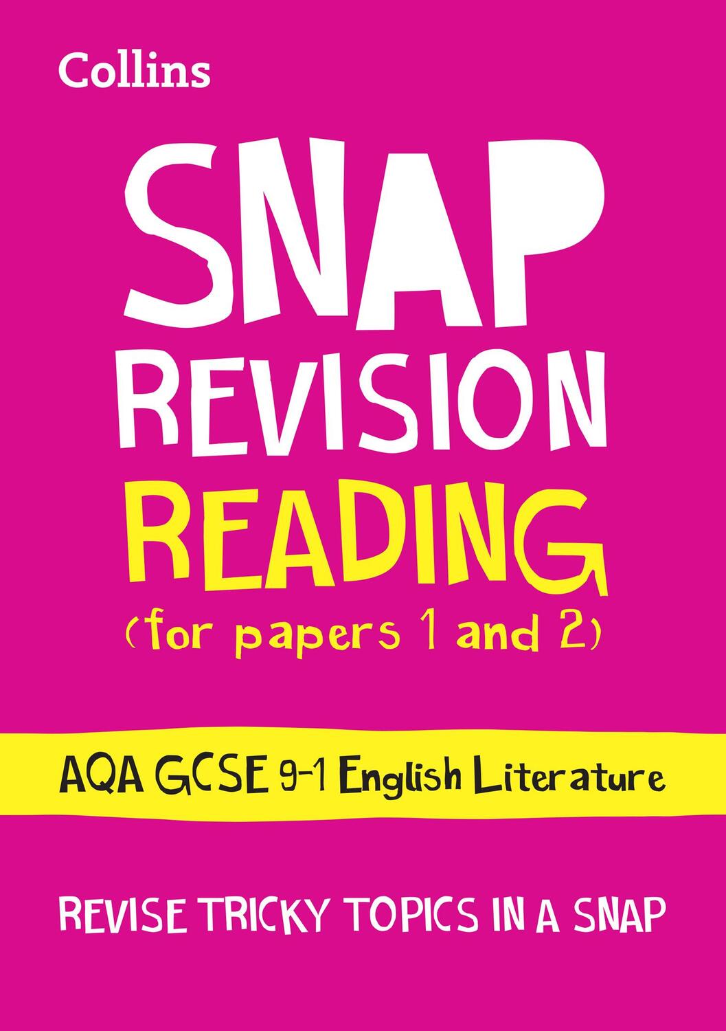 Cover: 9780008218089 | AQA GCSE 9-1 English Language Reading (Papers 1 &amp; 2) Revision Guide