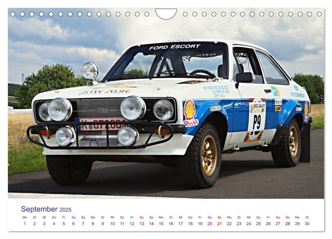 Bild: 9783457209240 | Rally Ikonen (Wandkalender 2025 DIN A4 quer), CALVENDO Monatskalender