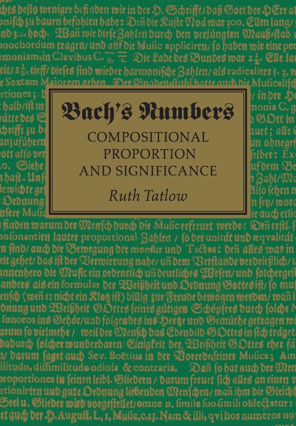 Cover: 9781107459694 | Bach's Numbers | Ruth Tatlow | Taschenbuch | Paperback | Englisch