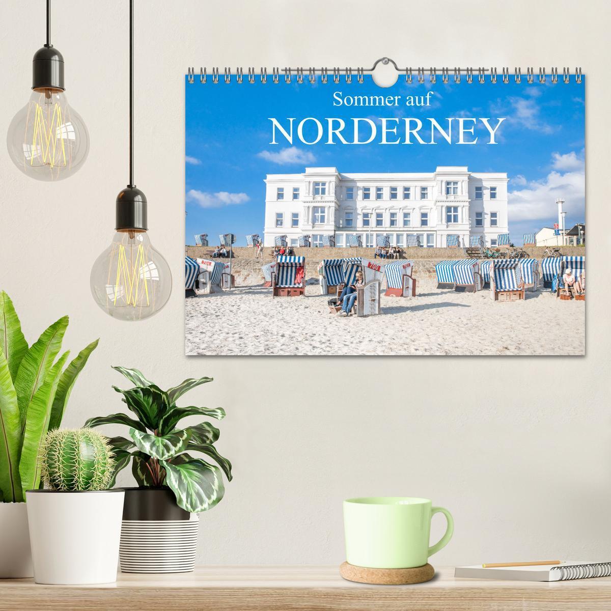 Bild: 9783435077069 | Sommer auf Norderney (Wandkalender 2025 DIN A4 quer), CALVENDO...