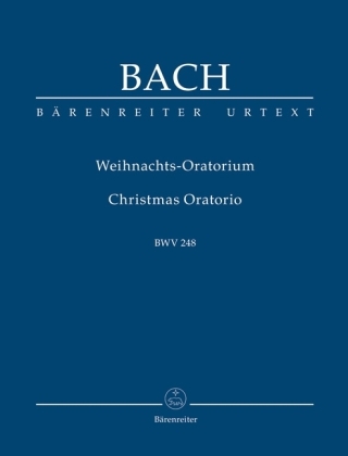 Cover: 9790006200665 | Weihnachtsoratorium, BWV 248, Partitur | Urtext | Bach | 2005