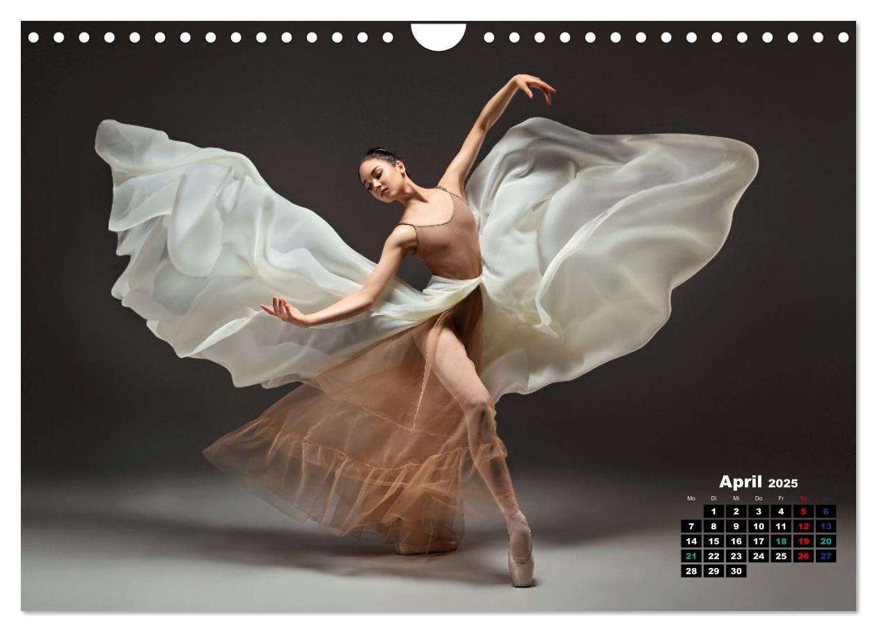 Bild: 9783457184042 | BALLETT - ein Hauch Magie (Wandkalender 2025 DIN A4 quer), CALVENDO...