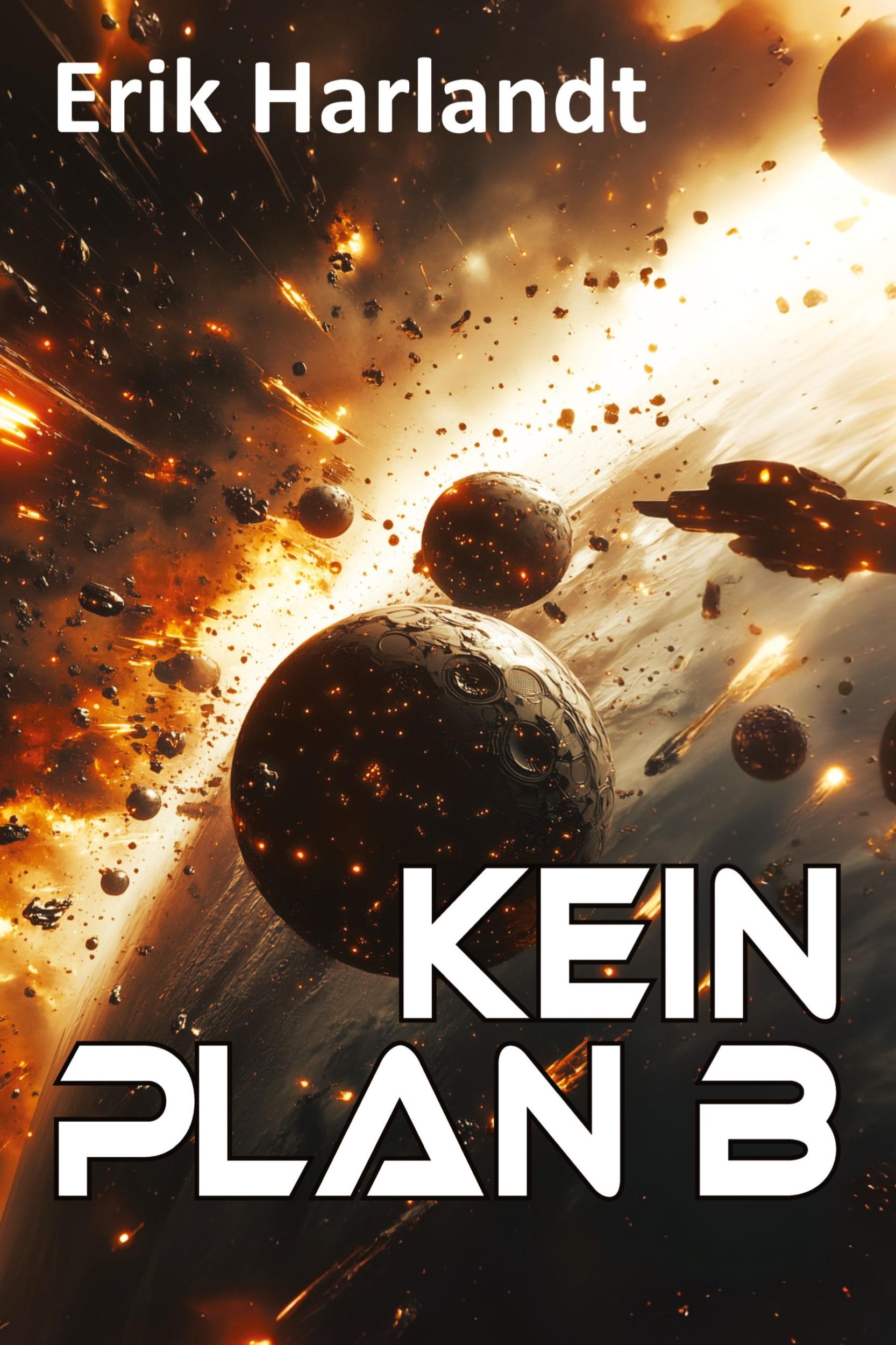 Cover: 9783384022325 | Kein Plan B | Science-Fiction-Roman | Erik Harlandt | Taschenbuch