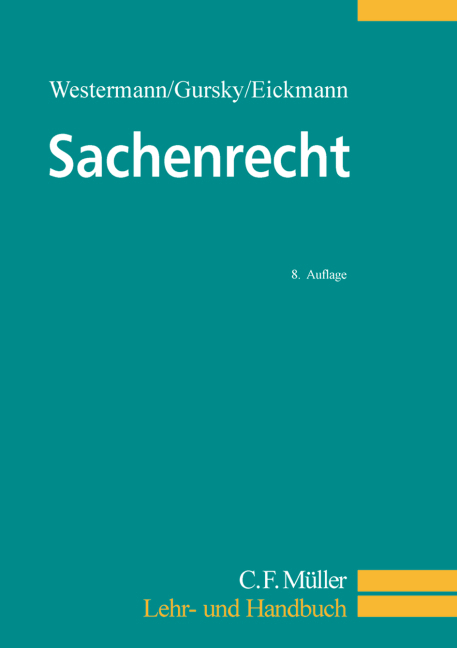 Cover: 9783811478107 | Sachenrecht | Harry Westermann | Buch | Deutsch | 2001