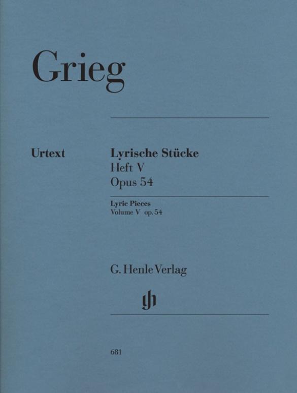 Cover: 9790201806815 | Grieg, Edvard - Lyrische Stücke Heft V, op. 54 | Edvard Grieg | Buch