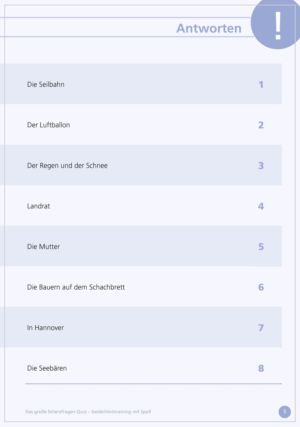 Bild: 9783944360386 | Das große Scherzfragen-Quiz | Gedächtnistraining mit Spaß | Linus Paul