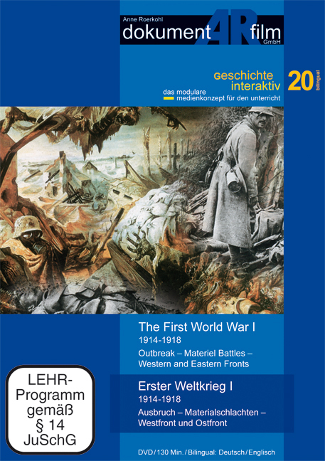 Cover: 9783942618120 | Erster Weltkrieg I - 1914-1918 | DVD | 130 Min. | Deutsch | 2013
