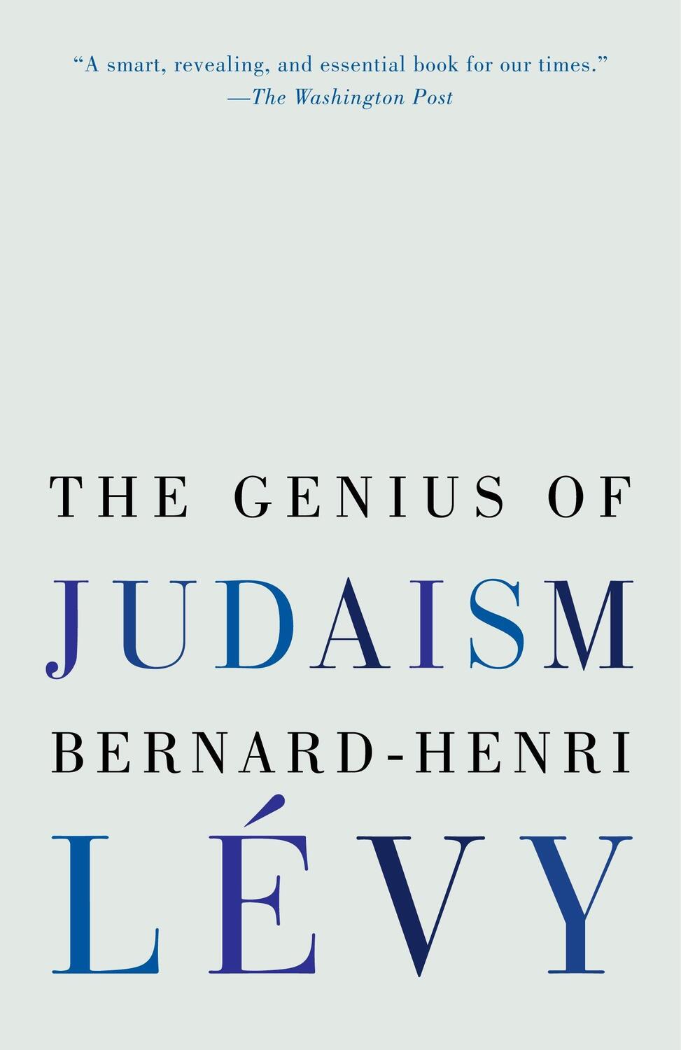 Cover: 9780812982510 | The Genius of Judaism | Bernard-Henri Levy | Taschenbuch | Englisch