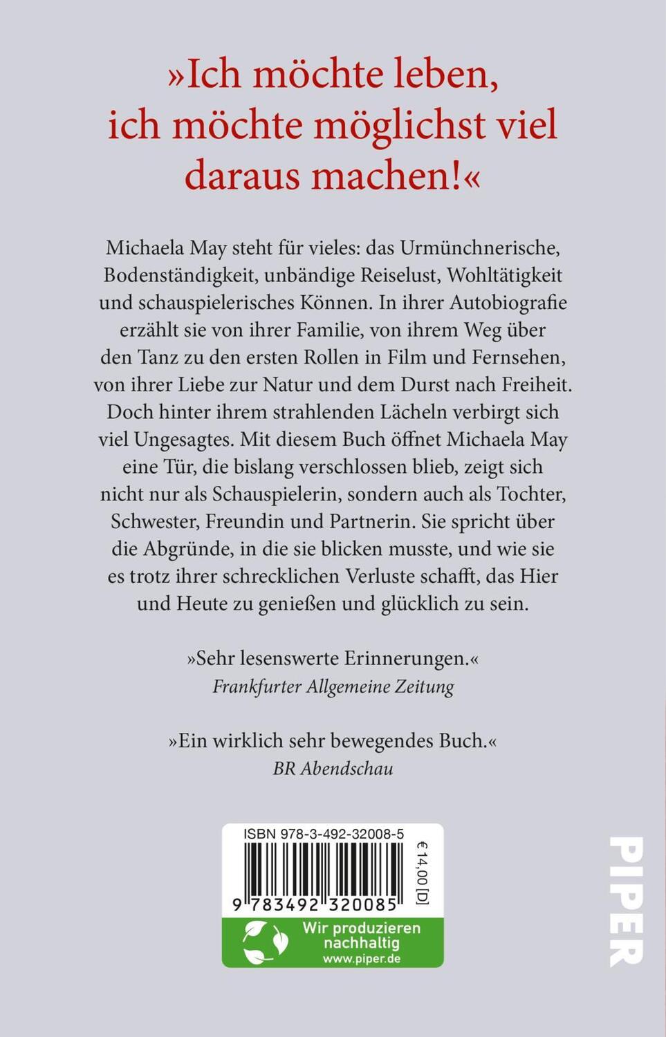 Rückseite: 9783492320085 | Hinter dem Lächeln | Michaela May | Taschenbuch | 256 S. | Deutsch