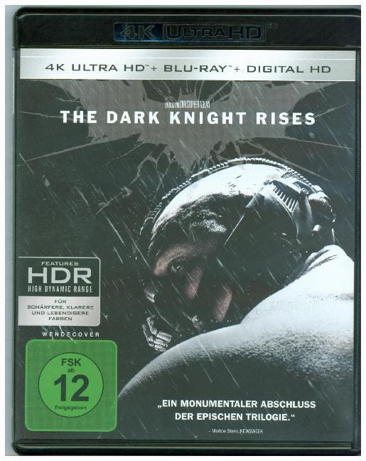 Cover: 5051890309037 | The Dark Knight Rises 4K, 1 UHD-Blu-ray | Christopher Nolan | Blu-ray