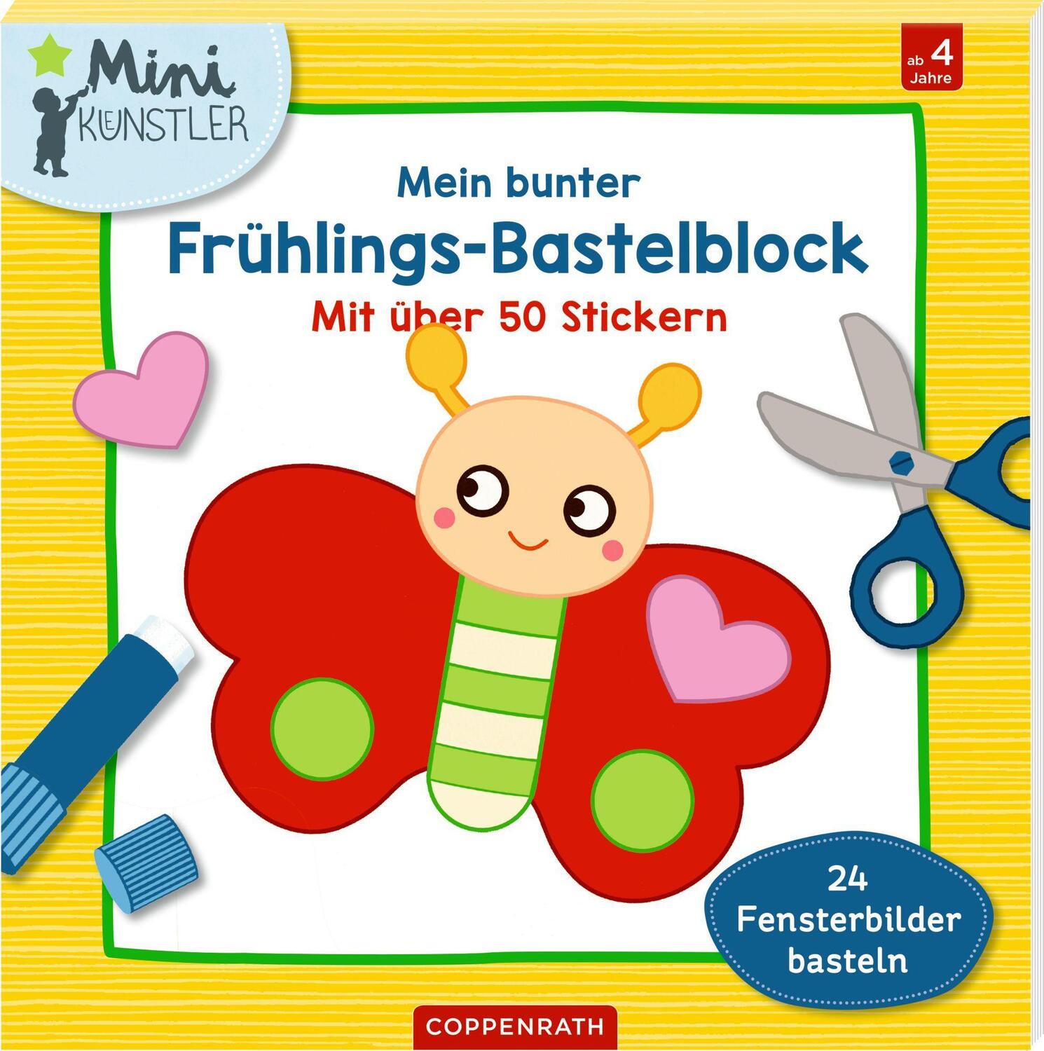 Cover: 9783649671725 | Mein bunter Frühlings-Bastelblock | Taschenbuch | Mini-Künstler | 2023