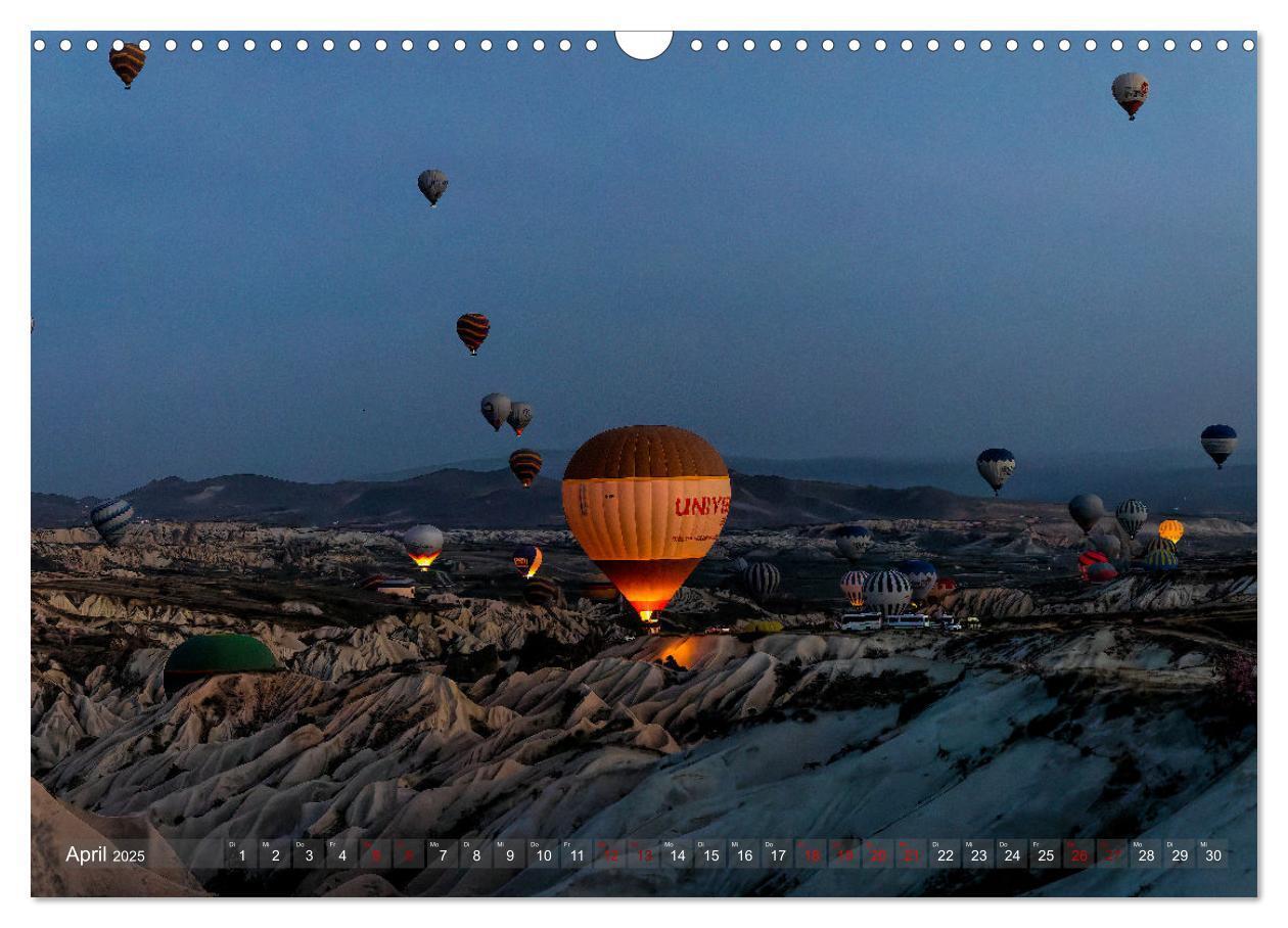 Bild: 9783435681525 | Heißluftballons Die sanften Riesen (Wandkalender 2025 DIN A3 quer),...