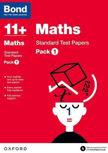 Cover: 9780192740755 | Bond 11+: Maths: Standard Test Papers: For 11+ GL assessment and...