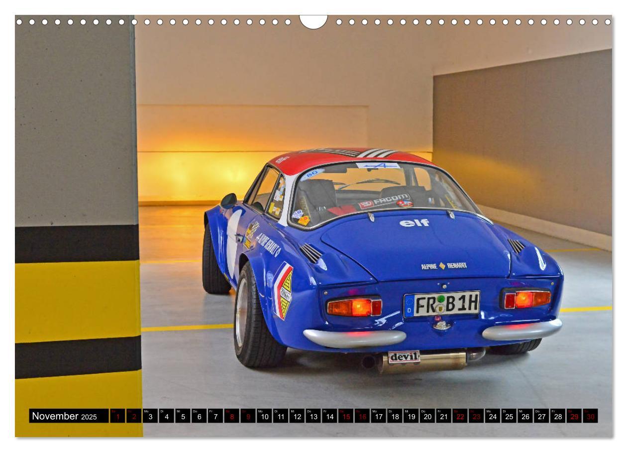 Bild: 9783435357505 | Renault Alpine A110 (Wandkalender 2025 DIN A3 quer), CALVENDO...