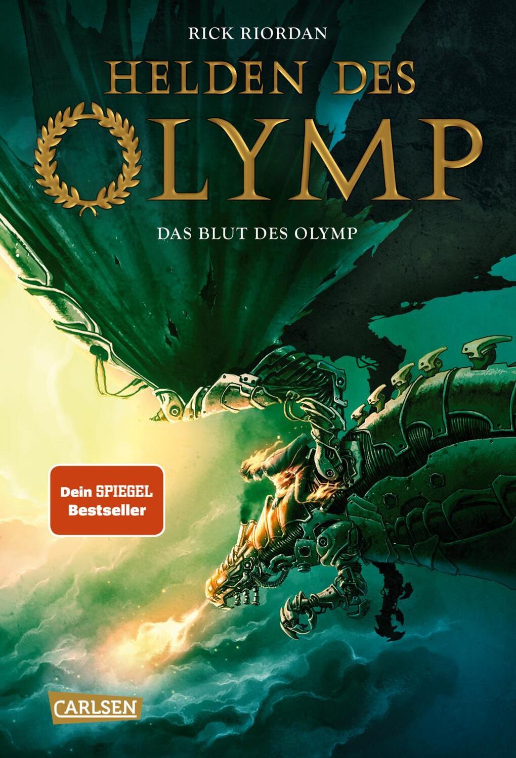 Cover: 9783551556059 | Helden des Olymp 05: Das Blut des Olymp | Rick Riordan | Buch | 2015