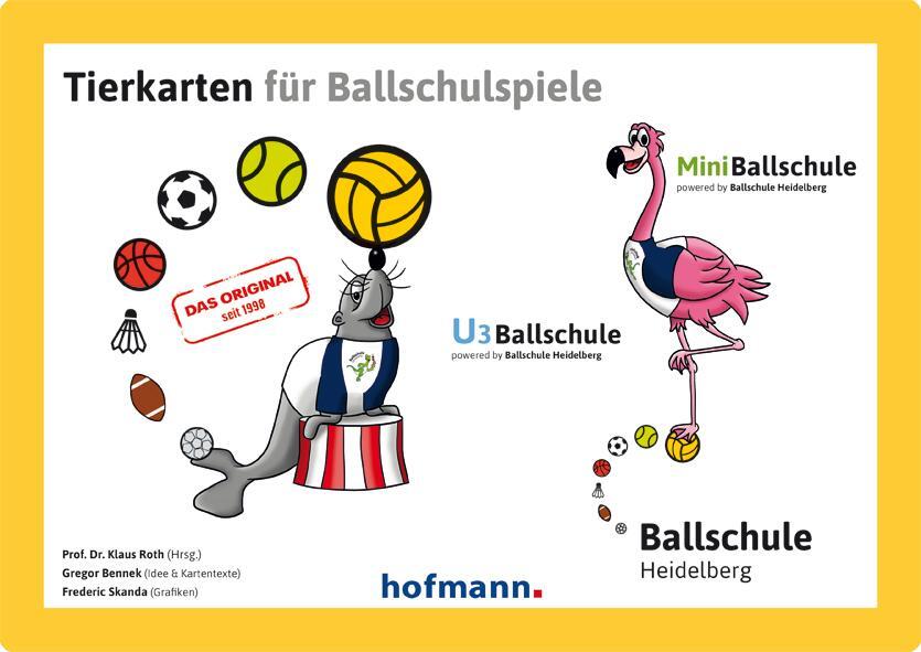 Cover: 9783778080016 | Tierkarten für Ballschulspiele | Klaus Roth (u. a.) | Stück | Deutsch