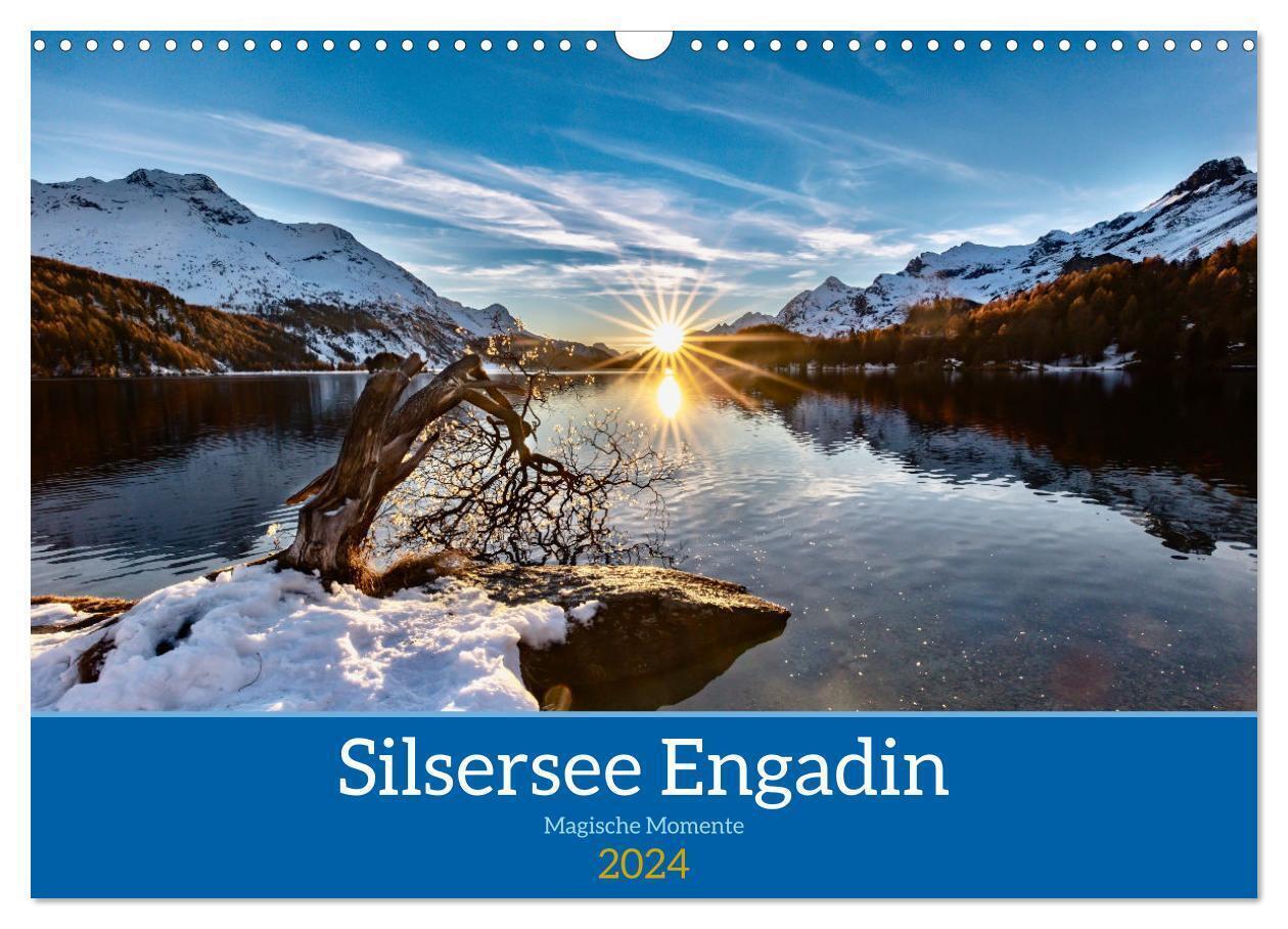 Cover: 9783675441743 | Silsersee Engadin (Wandkalender 2024 DIN A3 quer), CALVENDO...
