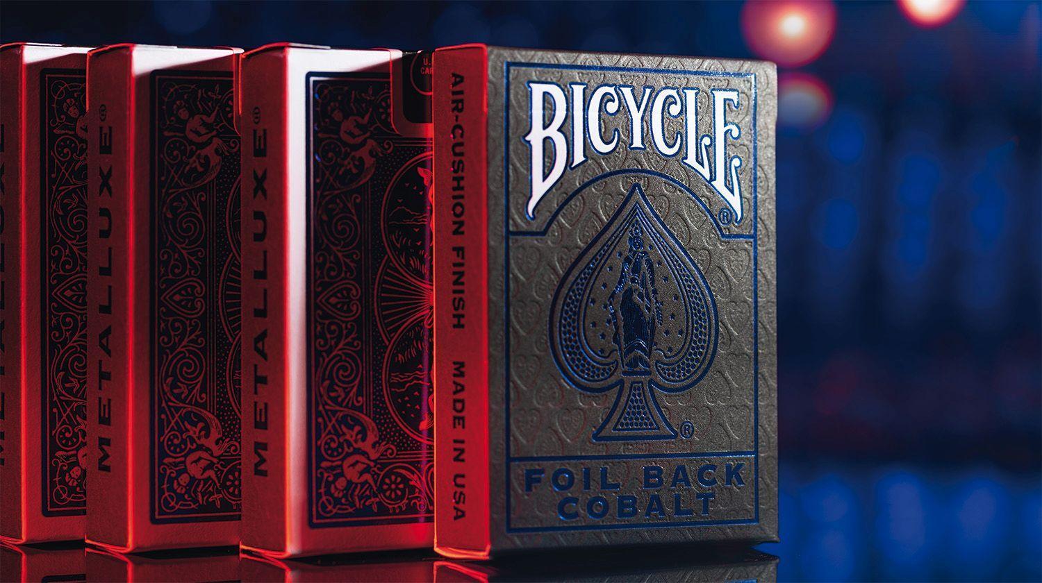 Bild: 73854024416 | Bicycle Mettaluxe Blue | United States Playing Card Company | Spiel