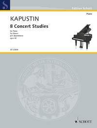 Cover: 841886029149 | Eight Concert Studies op. 40 | Schott Music | EAN 0841886029149