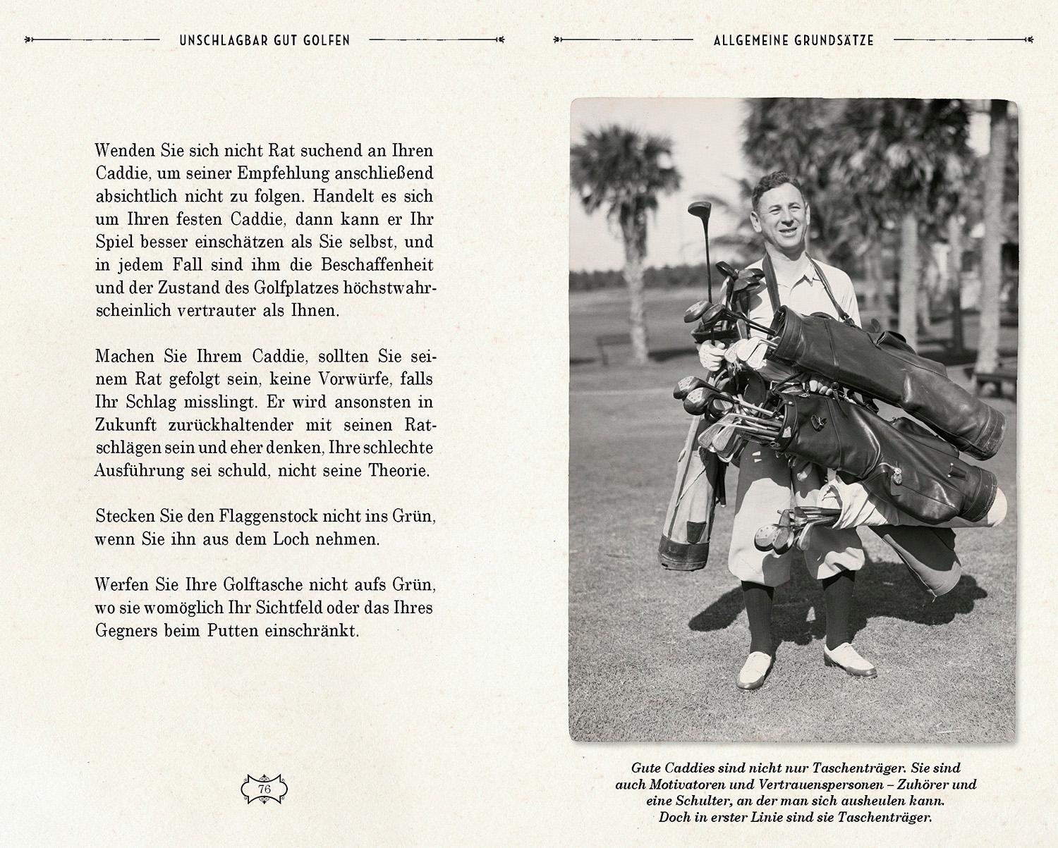 Bild: 9783832169275 | Unschlagbar gut golfen | Wertvolle Insidertipps aus dem Jahr 1925