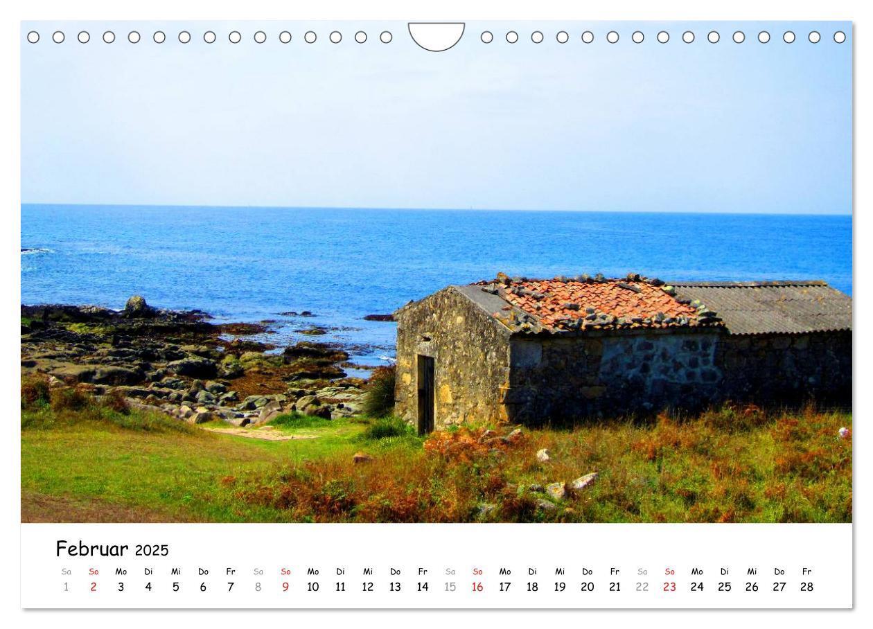 Bild: 9783435558391 | Camino Portugues - Jakobsweg (Wandkalender 2025 DIN A4 quer),...