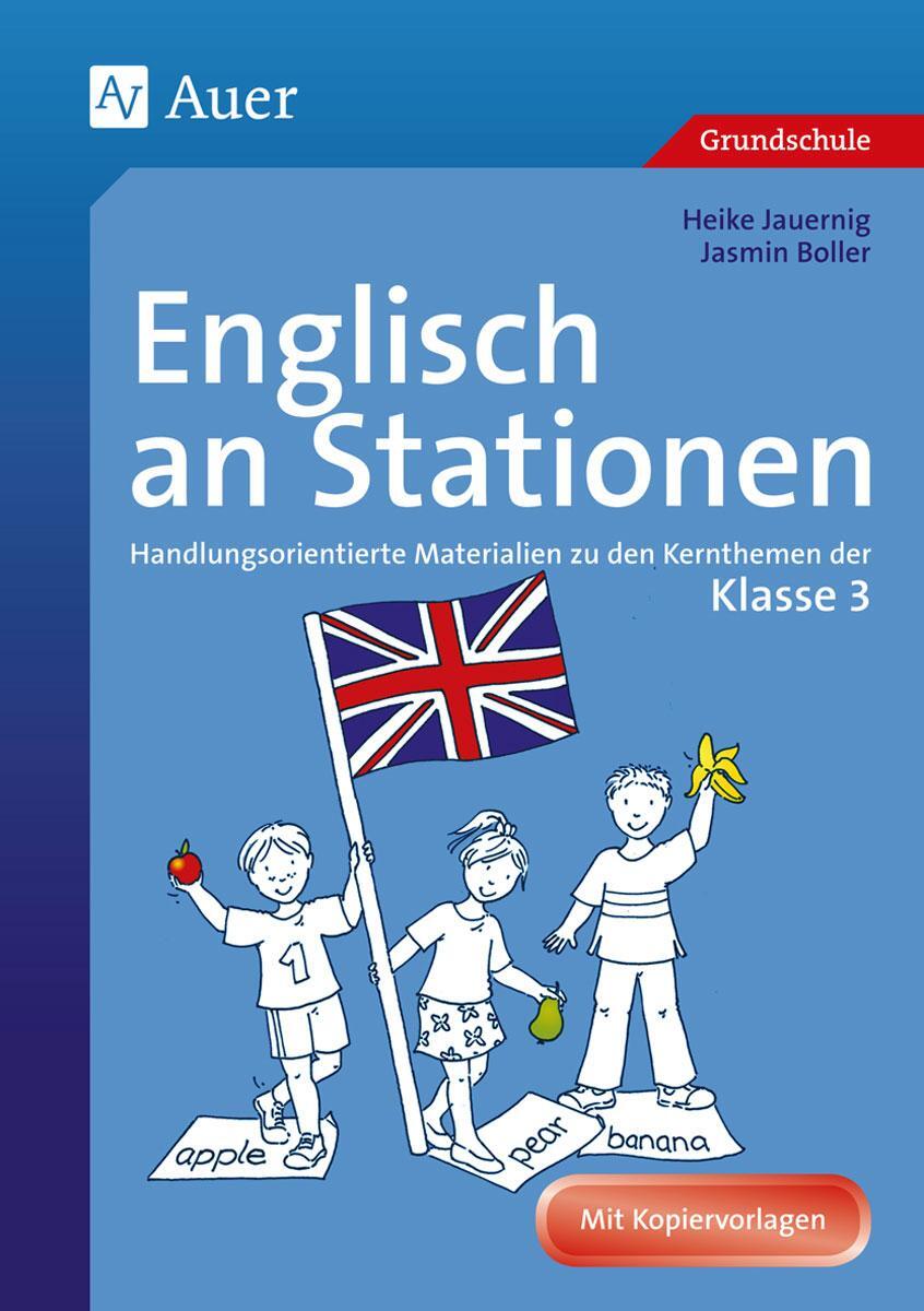 Cover: 9783403061496 | Englisch an Stationen 3 | Heike Jauernig (u. a.) | Broschüre | Deutsch