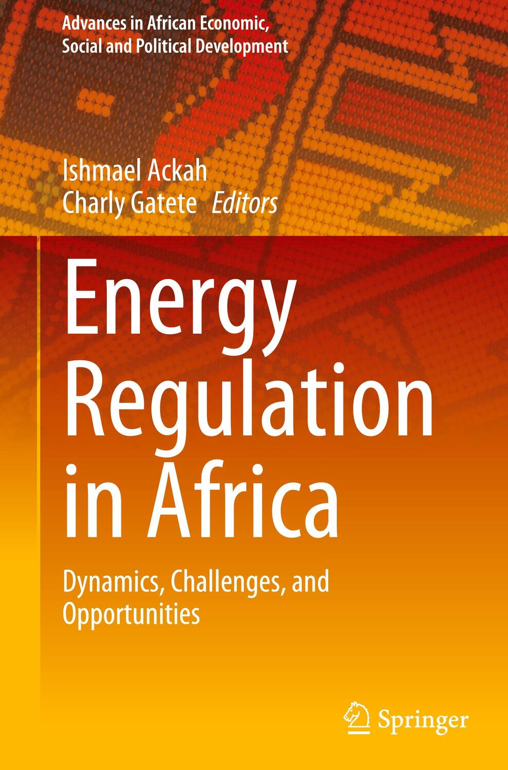 Cover: 9783031526763 | Energy Regulation in Africa | Dynamics, Challenges, and Opportunities