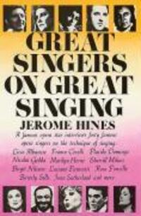 Cover: 9780879100254 | Great Singers on Great Singing: A Famous Opera Star Interviews 40...