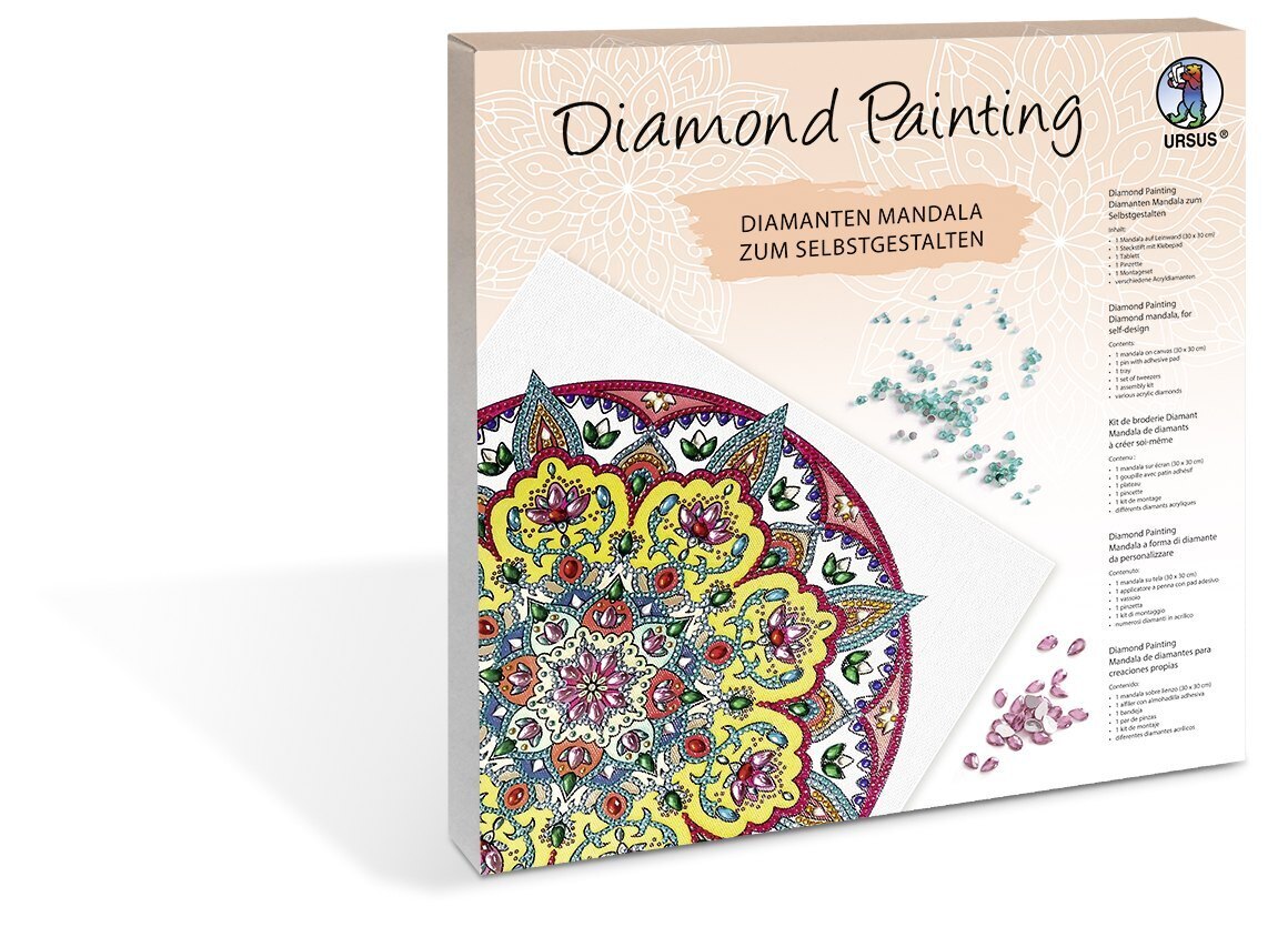 Cover: 4008525247586 | URSUS Diamond Painting Mandala Set 3 | Stück | 2022