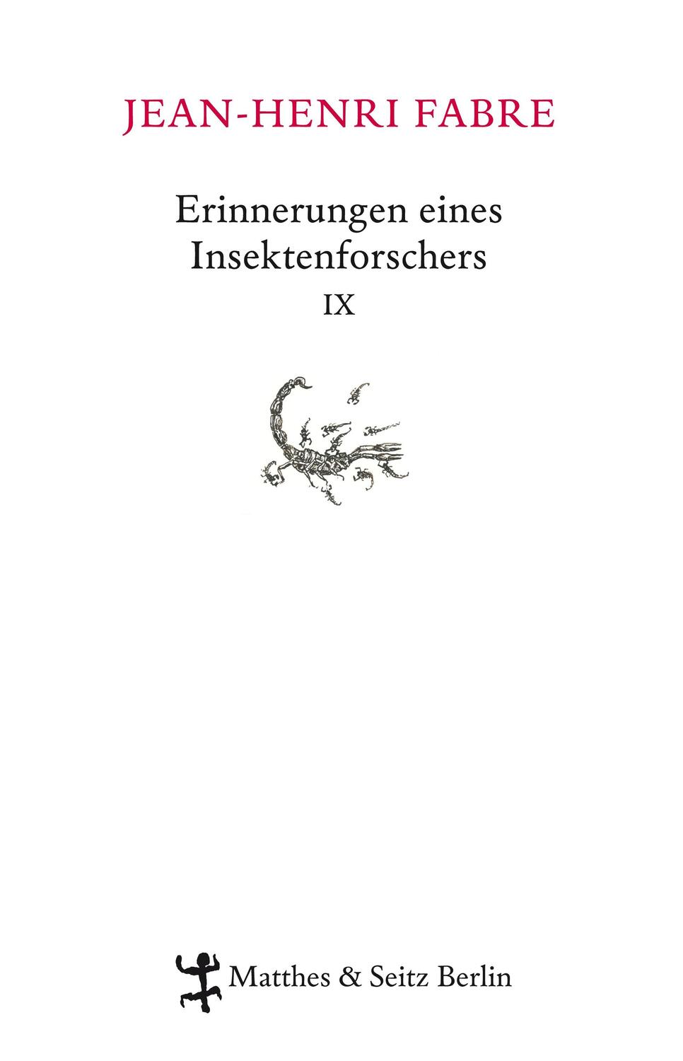 Cover: 9783882216790 | Erinnerungen eines Insektenforschers 09 | Souvenirs entomologiques 09
