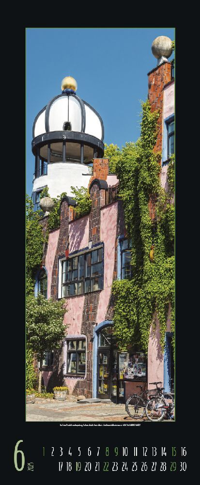 Bild: 9783731875833 | Hundertwasser Architektur 2025 | Korsch Verlag | Kalender | 14 S.