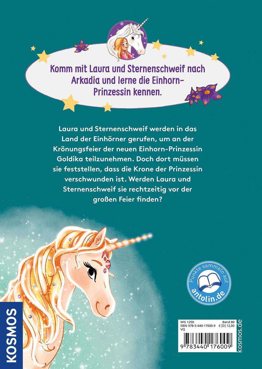 Bild: 9783440176009 | Sternenschweif, 80, Die Einhorn-Prinzessin | Linda Chapman | Buch